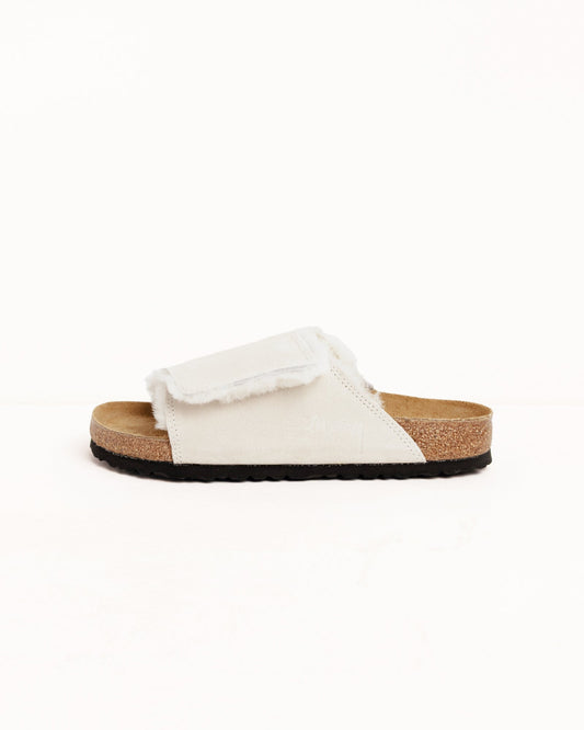 ЅТÜЅЅΥ & BIRKENSTOCK SOLANA SHEARLING SLIDE
