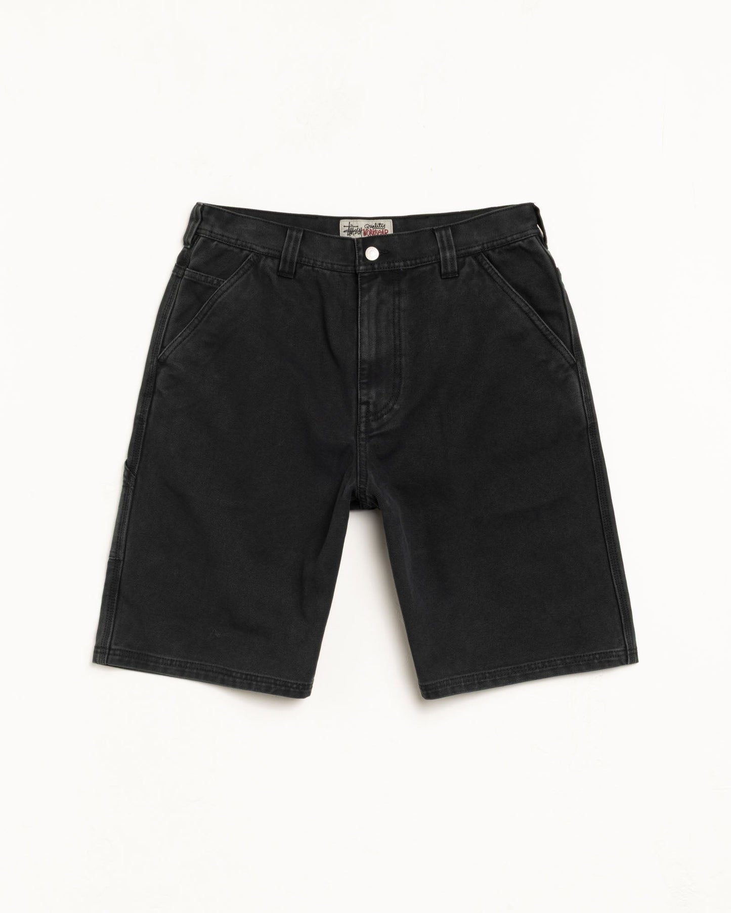WASHED CANVAS WORK SHORT ЅТÜЅЅΥ