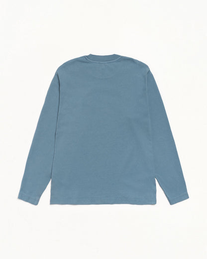DYED LS MOCK NECK TEE ЅТÜЅЅΥ