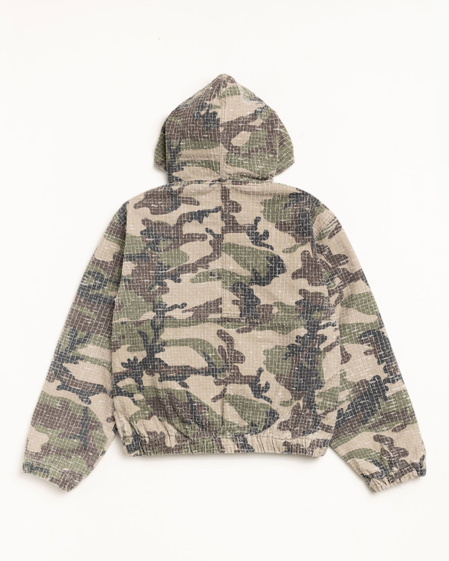 WORK JACKET CAMO CANVAS NEEDLEPUNCH ЅТÜЅЅΥ