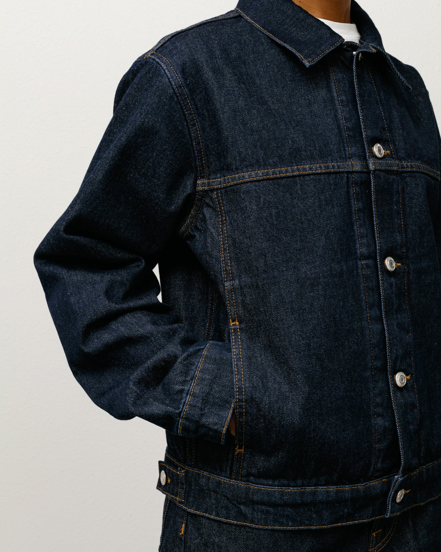 TRUCKER JACKET DENIM ЅТÜЅЅΥ