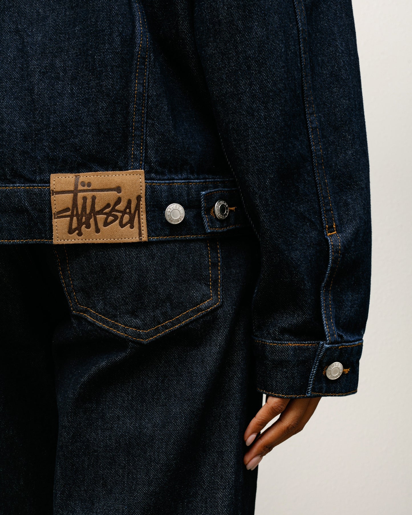 TRUCKER JACKET DENIM ЅТÜЅЅΥ