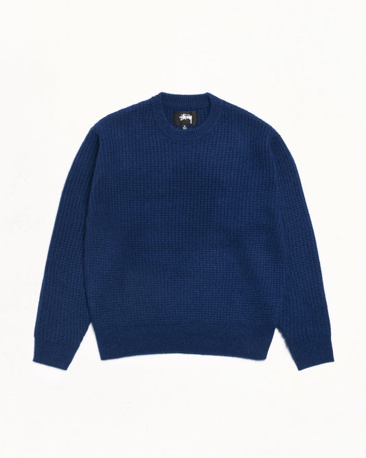 WAFFLE CASHMERE SWEATER ЅТÜЅЅΥ