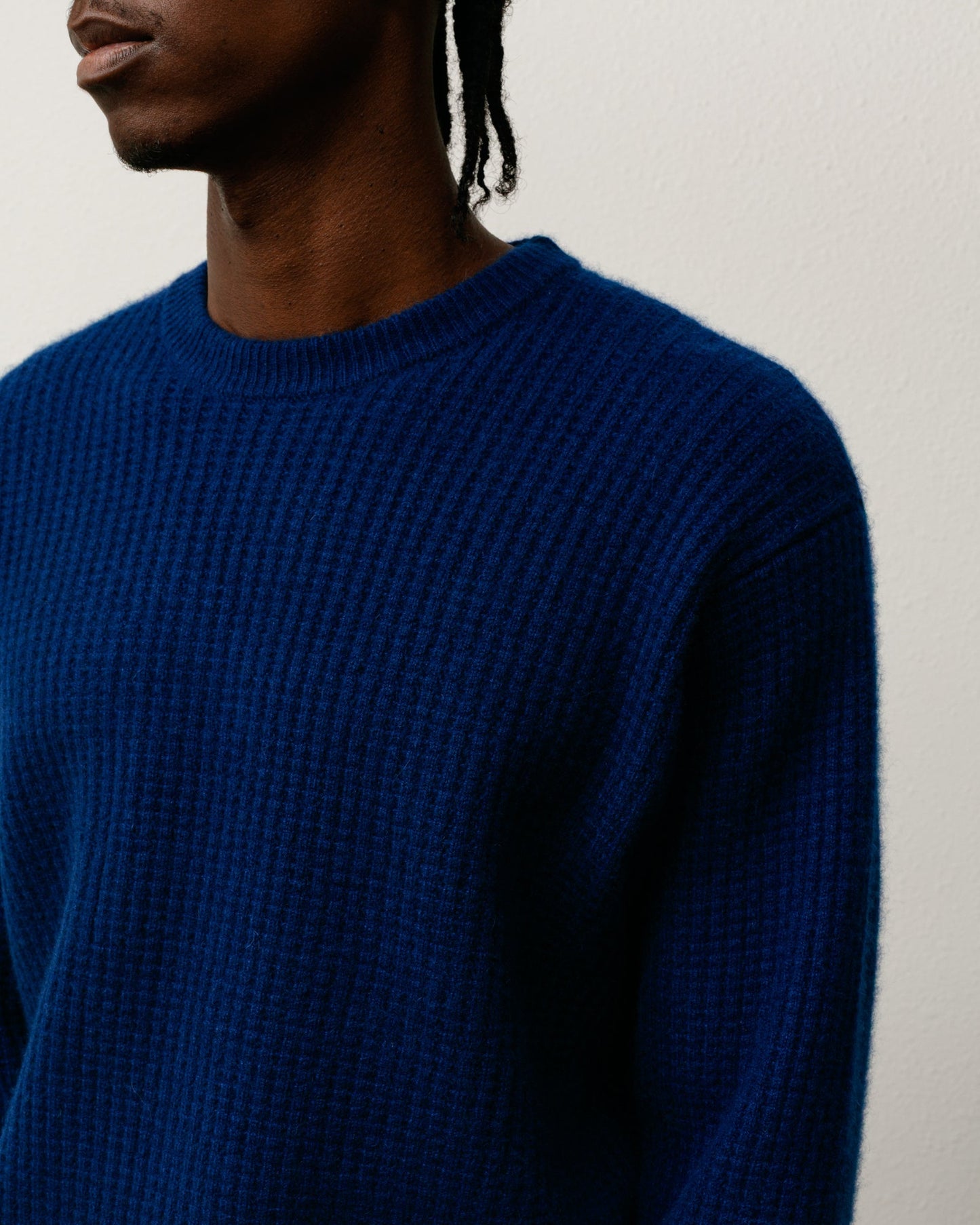 WAFFLE CASHMERE SWEATER ЅТÜЅЅΥ