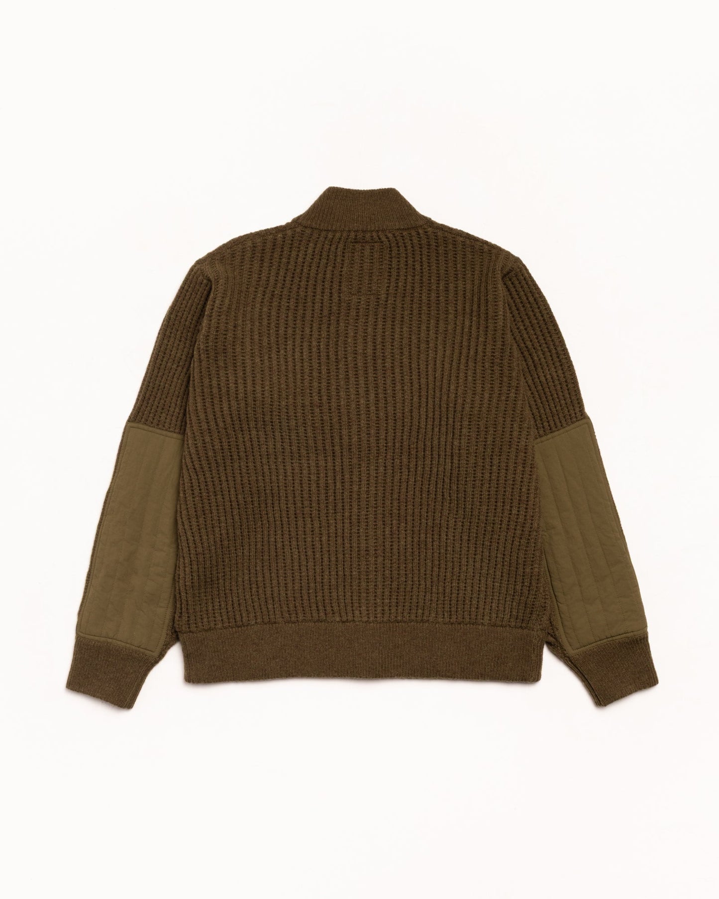 LAMBS WOOL ZIP SWEATER ЅТÜЅЅΥ
