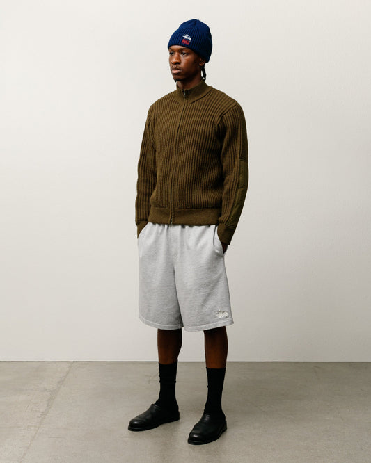 LAMBS WOOL ZIP SWEATER ЅТÜЅЅΥ