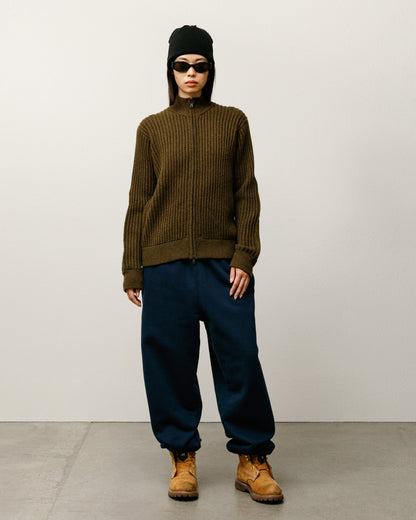 LAMBS WOOL ZIP SWEATER ЅТÜЅЅΥ