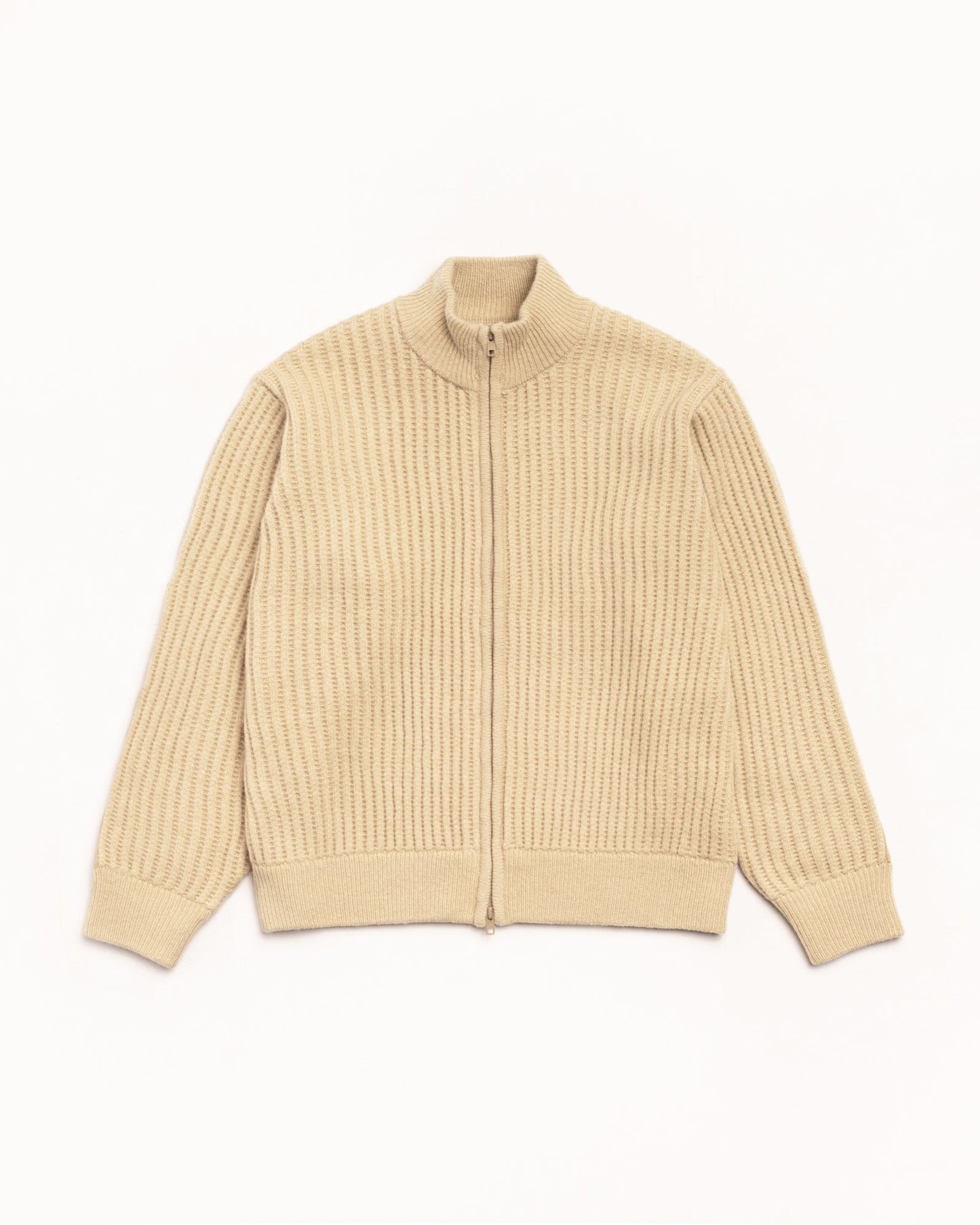 LAMBS WOOL ZIP SWEATER ЅТÜЅЅΥ