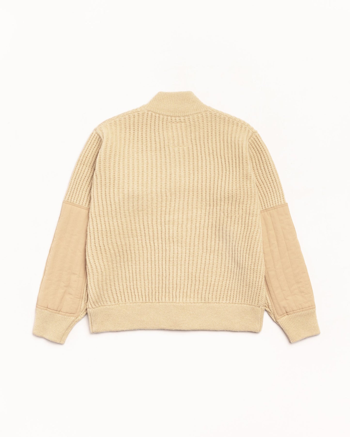 LAMBS WOOL ZIP SWEATER ЅТÜЅЅΥ