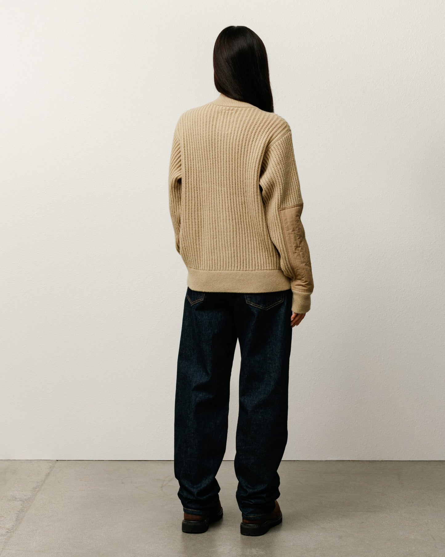 LAMBS WOOL ZIP SWEATER ЅТÜЅЅΥ
