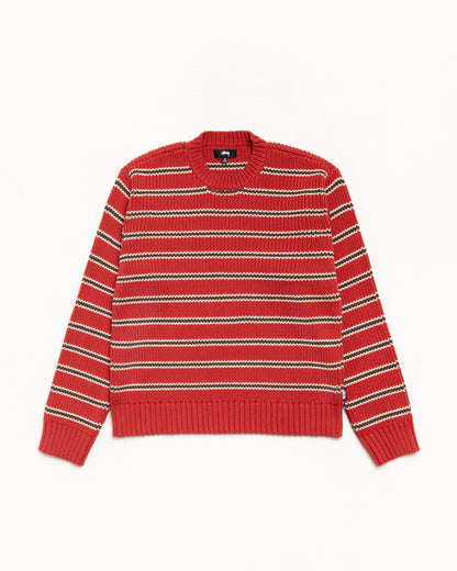 CHUNKY COTTON STRIPE SWEATER ЅТÜЅЅΥ