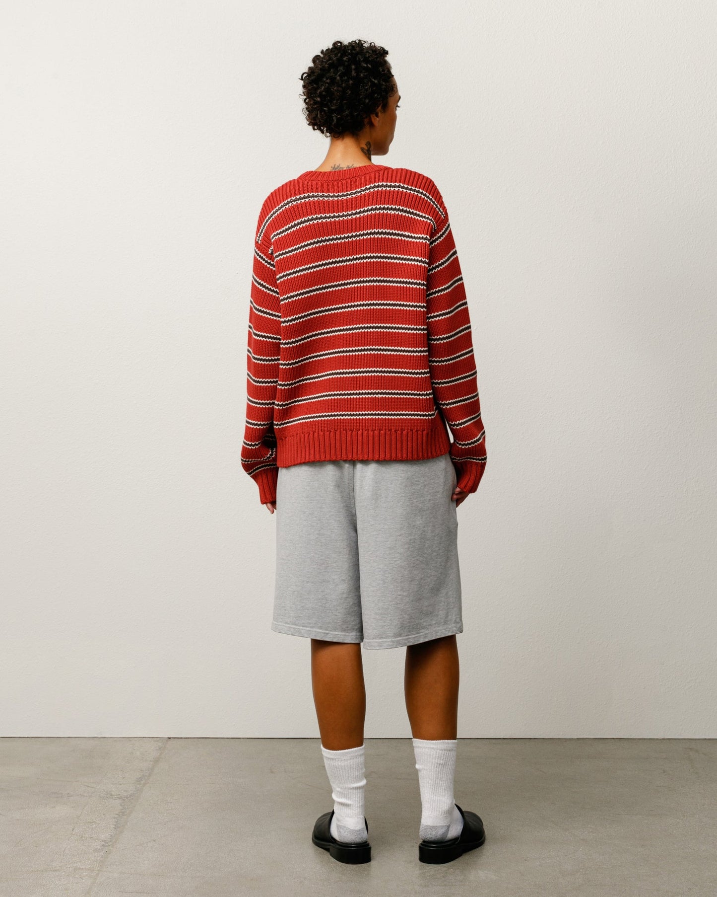 CHUNKY COTTON STRIPE SWEATER ЅТÜЅЅΥ