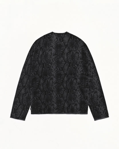 PYTHON FINE WOOL SWEATER ЅТÜЅЅΥ