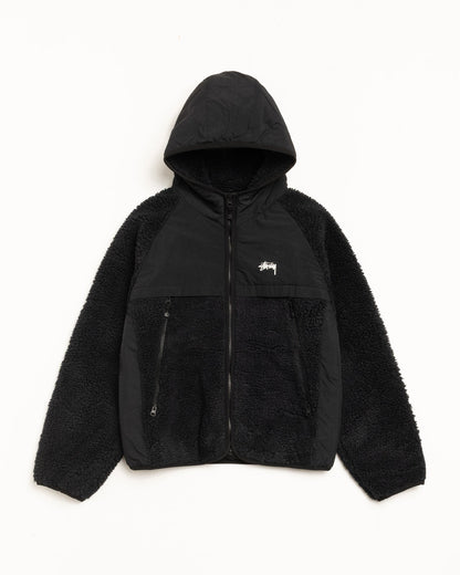 SHERPA PANELED HOODED JACKET ЅТÜЅЅΥ