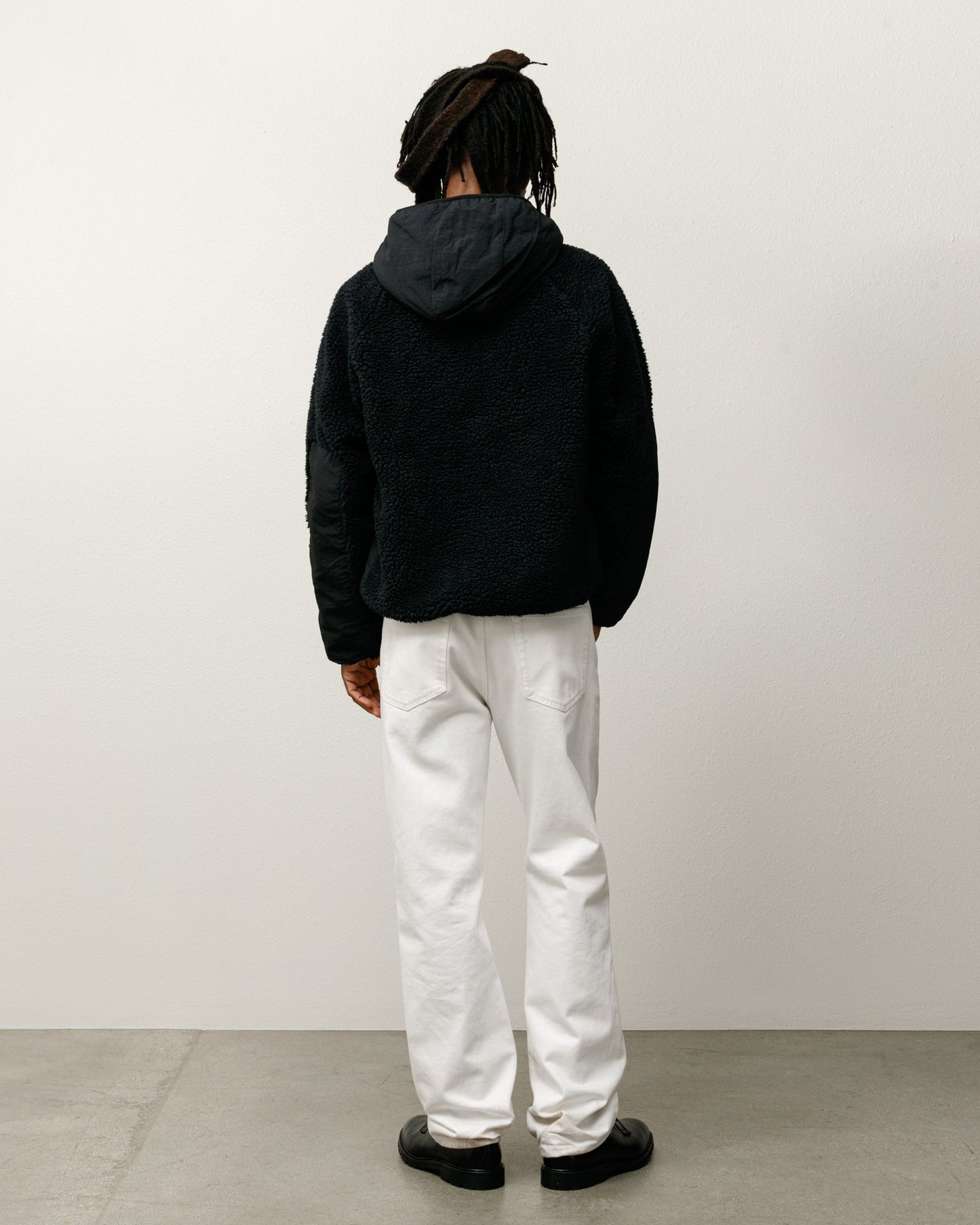 SHERPA PANELED HOODED JACKET ЅТÜЅЅΥ
