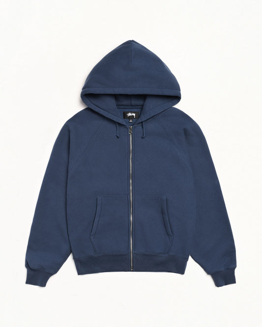 RELAXED ZIP HOODIE ЅТÜЅЅΥ