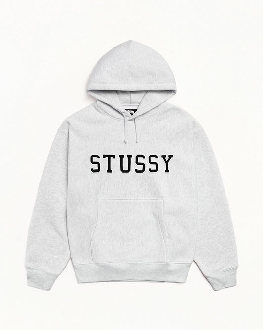 FELT APPLIQUE HOODIE ЅТÜЅЅΥ