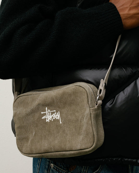 WAXED CANVAS POUCH ЅТÜЅЅΥ