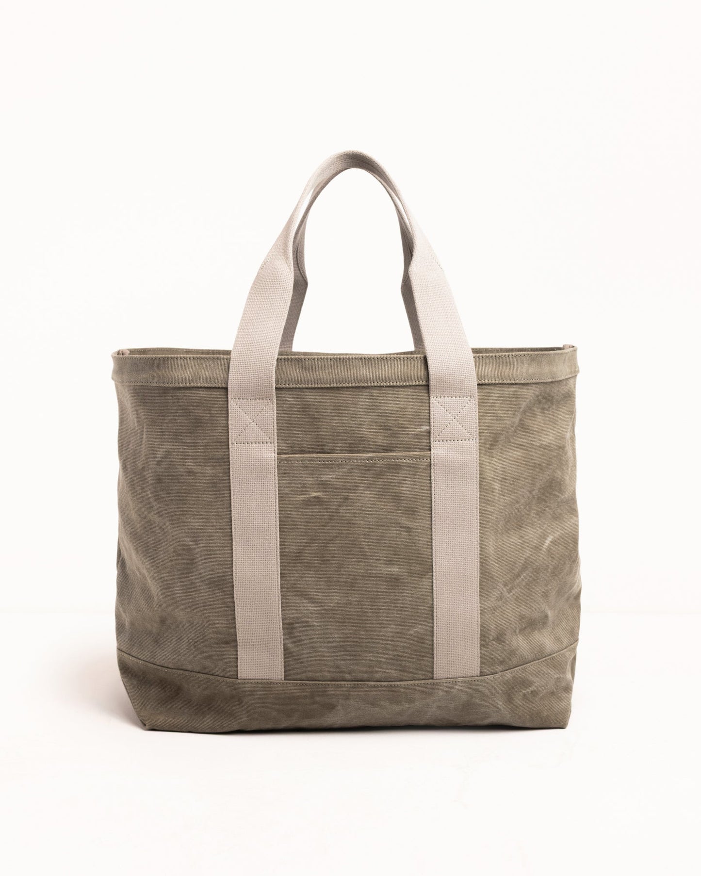 WAXED CANVAS EXTRA LARGE TOTE ЅТÜЅЅΥ