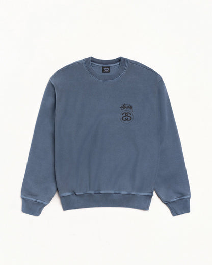 STOCK LINK CREW PIGMENT DYED ЅТÜЅЅΥ