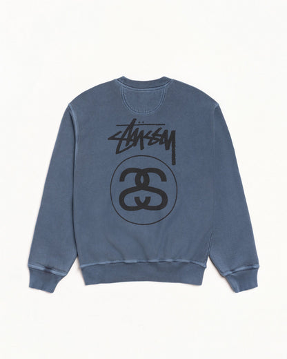 STOCK LINK CREW PIGMENT DYED ЅТÜЅЅΥ