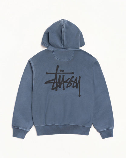 BASIC ЅТÜЅЅΥ HOODIE PIGMENT DYED