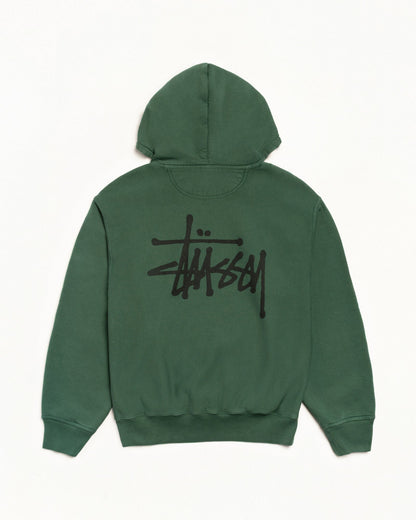 BASIC ЅТÜЅЅΥ HOODIE PIGMENT DYED