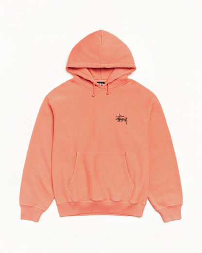 BASIC ЅТÜЅЅΥ HOODIE PIGMENT DYED