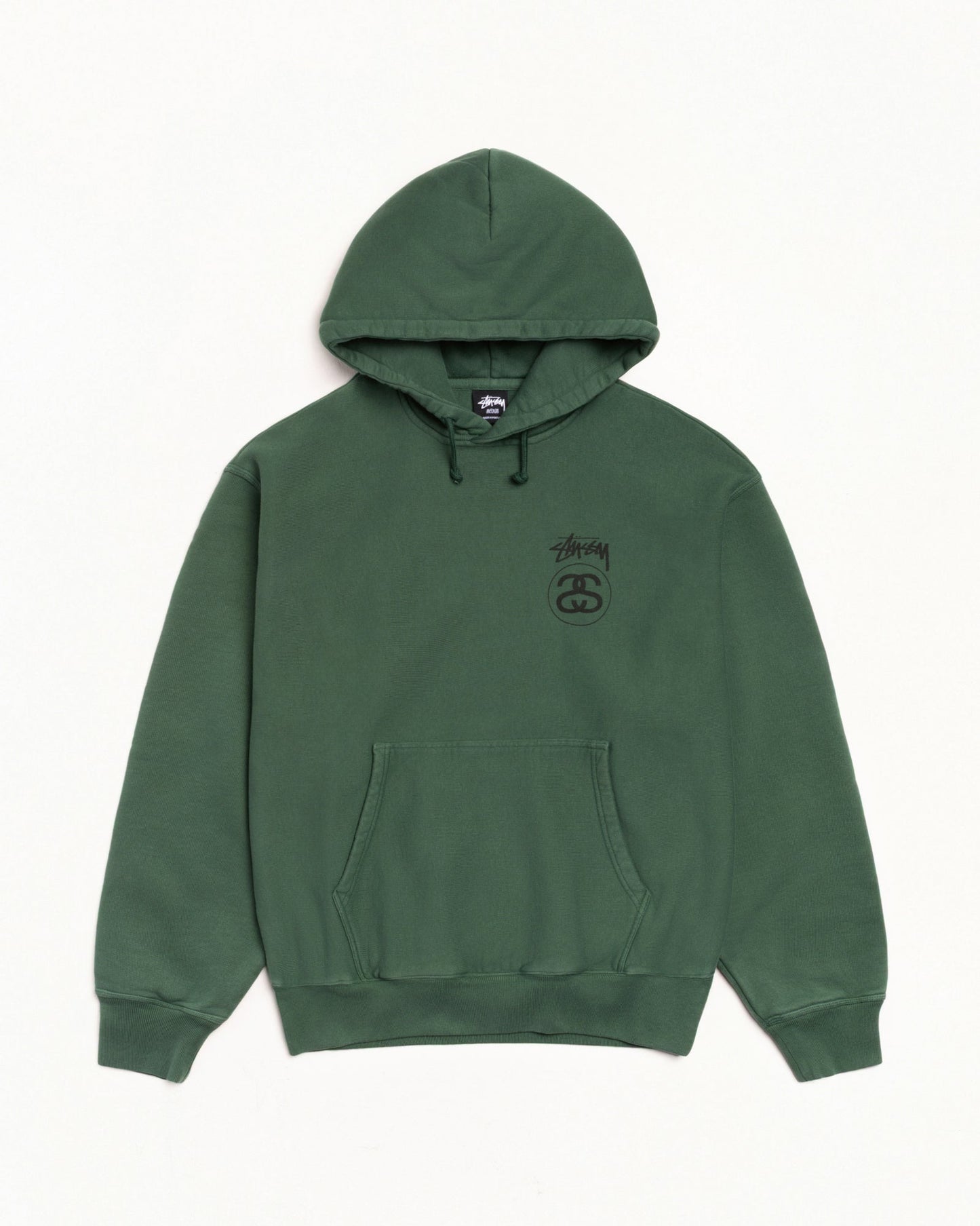 STOCK LINK HOODIE PIGMENT DYED ЅТÜЅЅΥ