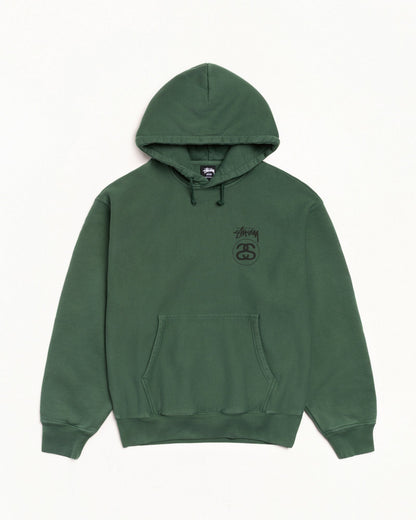 STOCK LINK HOODIE PIGMENT DYED ЅТÜЅЅΥ