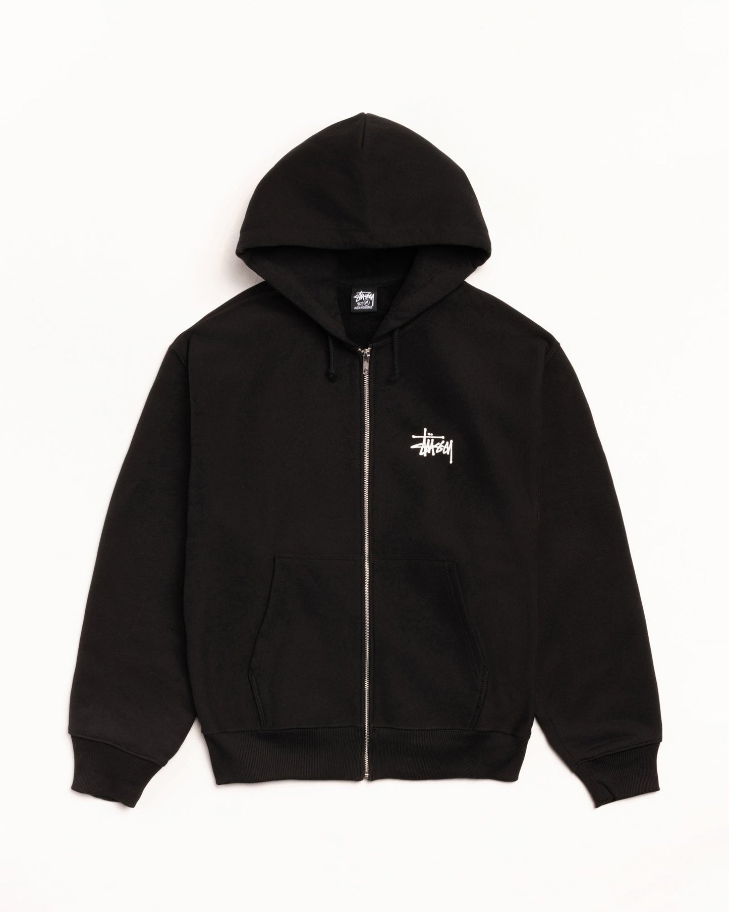 BASIC ЅТÜЅЅΥ ZIP HOODIE