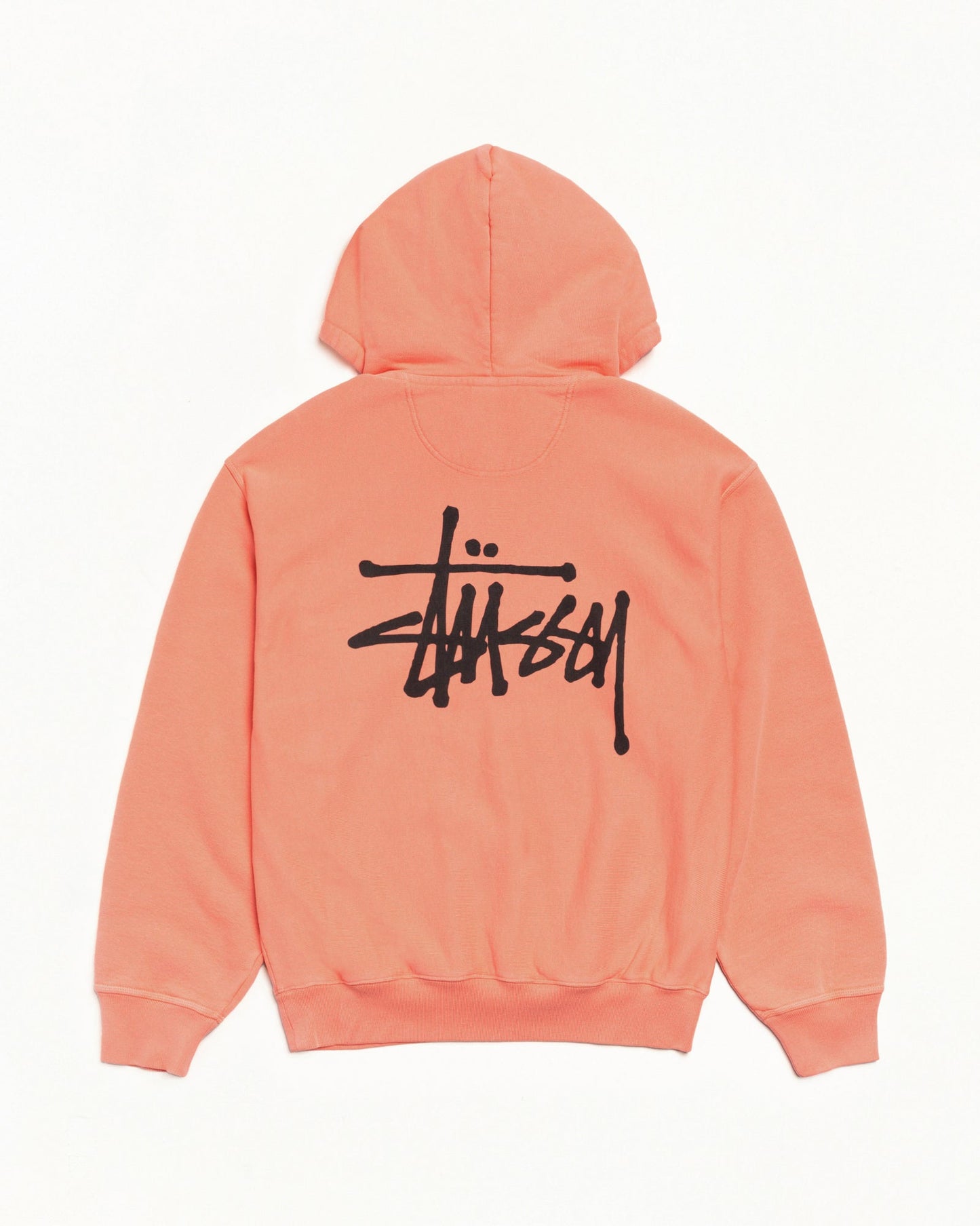 BASIC ЅТÜЅЅΥ ZIP HOODIE PIGMENT DYED