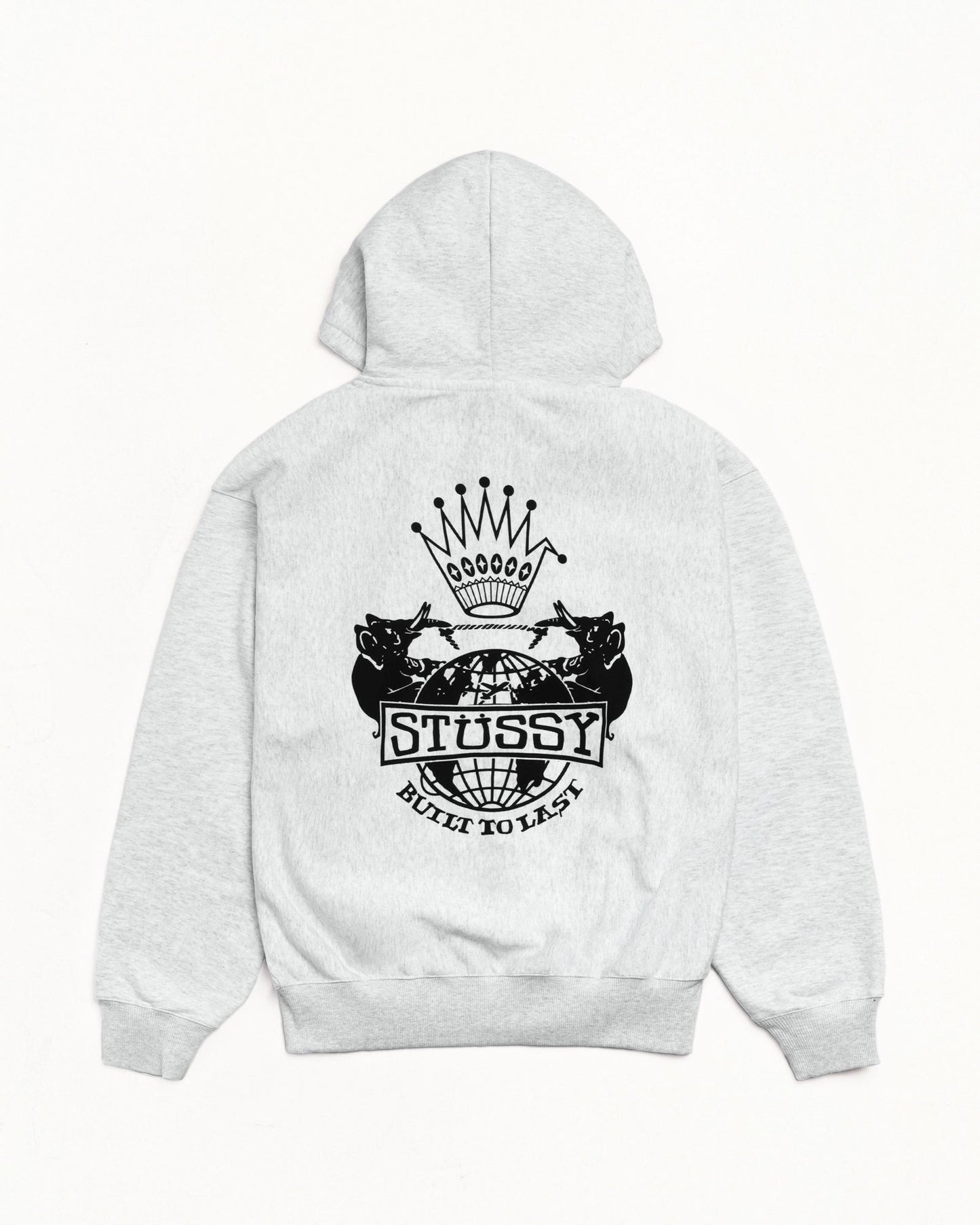 BUILT TO LAST ZIP HOODIE ЅТÜЅЅΥ