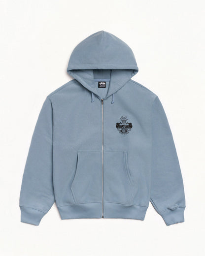 BUILT TO LAST ZIP HOODIE ЅТÜЅЅΥ