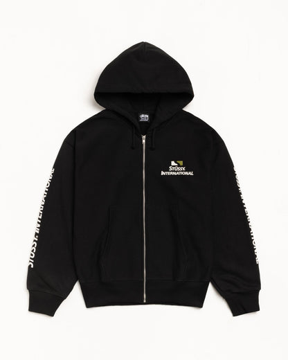 ЅТÜЅЅΥ INTERNATIONAL ZIP HOODIE