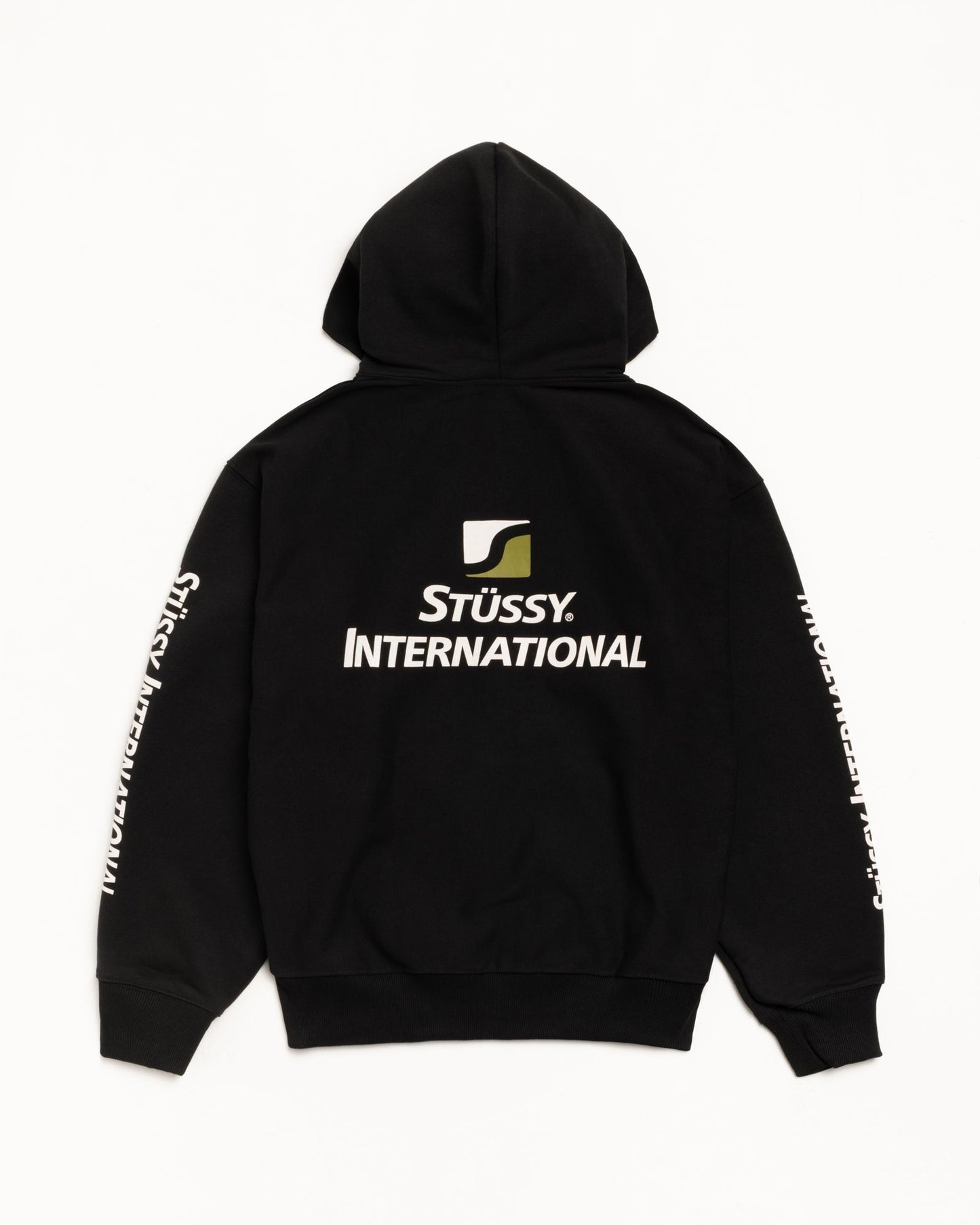 ЅТÜЅЅΥ INTERNATIONAL ZIP HOODIE
