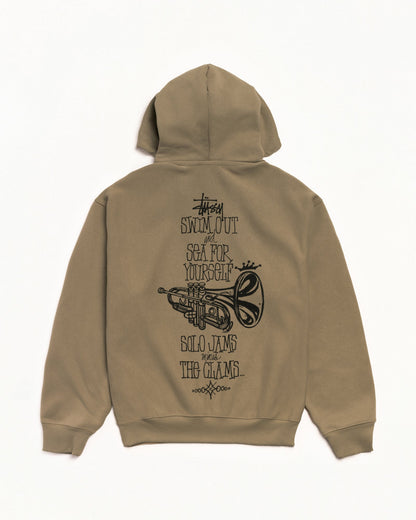 SWIM OUT ZIP HOODIE ЅТÜЅЅΥ