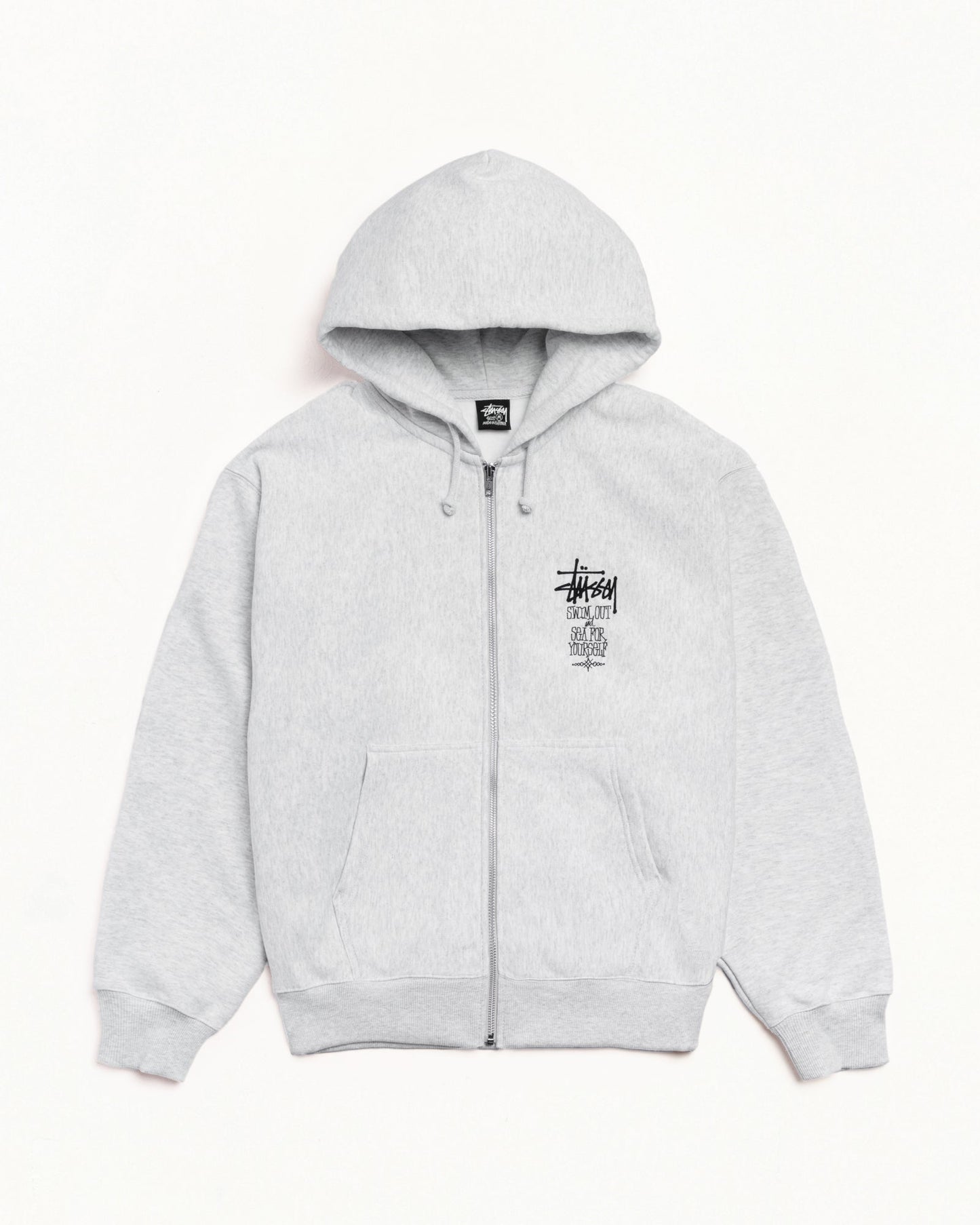 SWIM OUT ZIP HOODIE ЅТÜЅЅΥ
