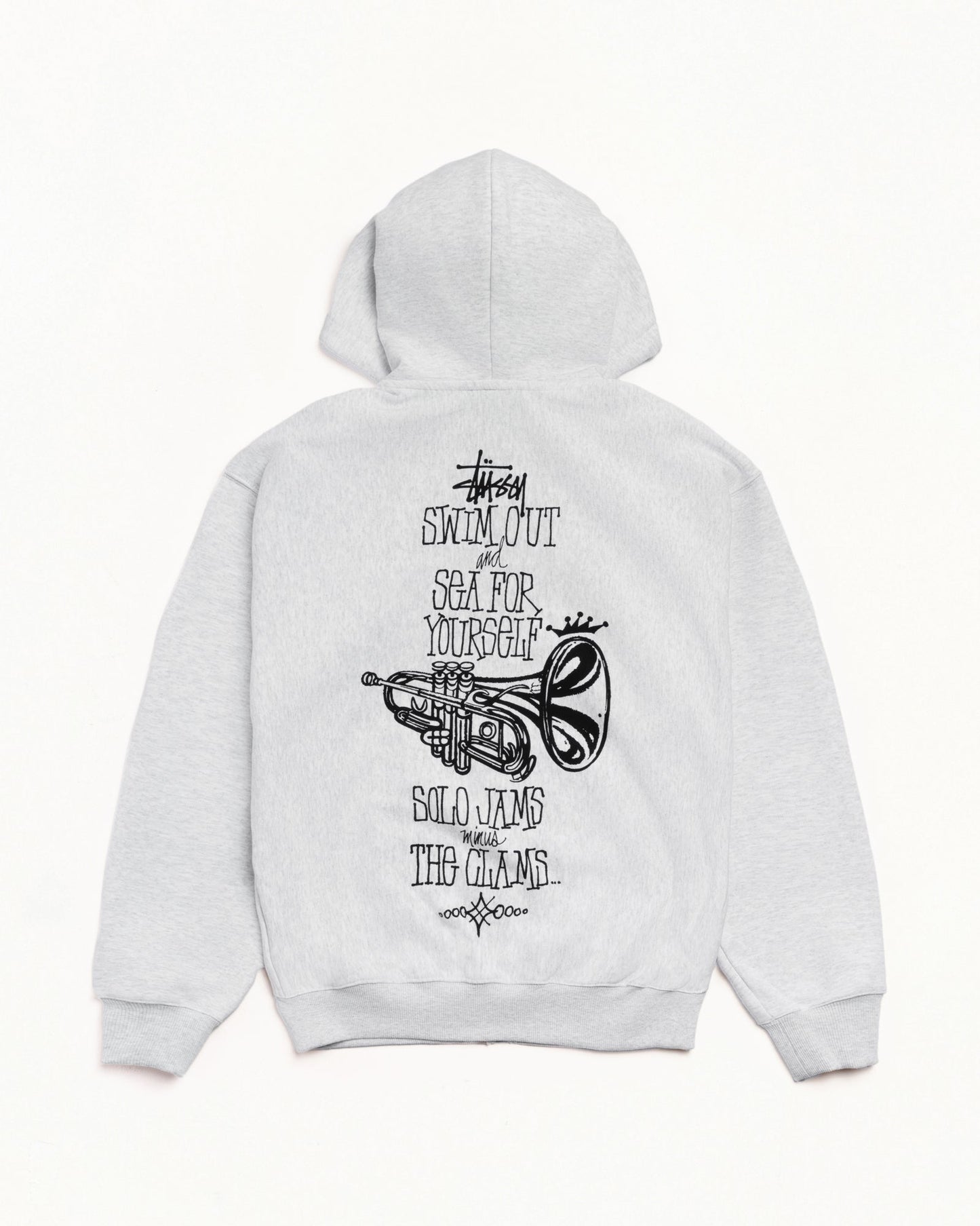 SWIM OUT ZIP HOODIE ЅТÜЅЅΥ