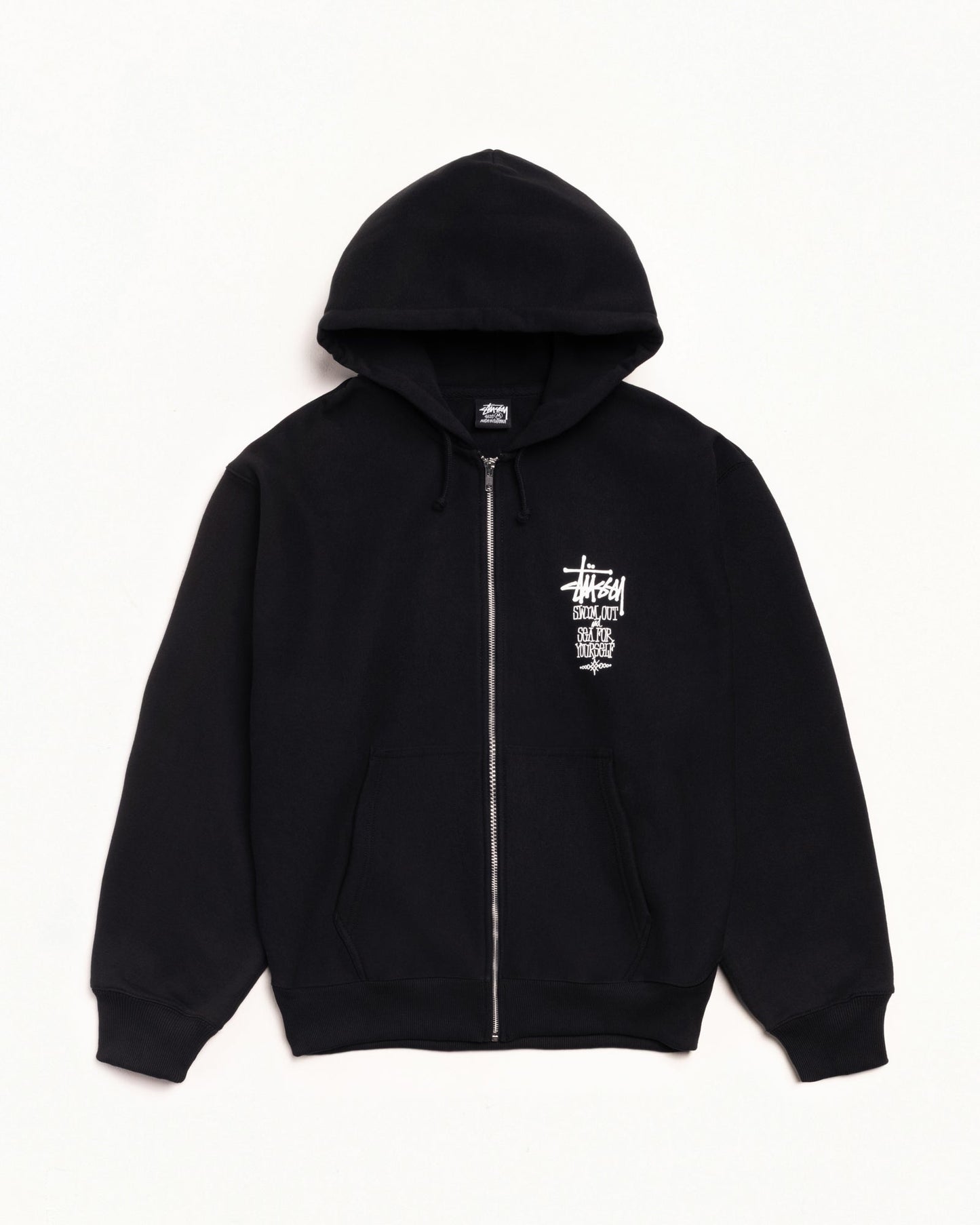 SWIM OUT ZIP HOODIE ЅТÜЅЅΥ