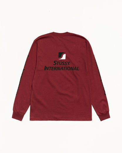 ЅТÜЅЅΥ INTERNATIONAL LS TEE