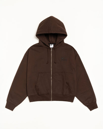 ЅТÜЅЅΥ & ΝIΚЕ STONE WASHED FLEECE ZIP HOODIE